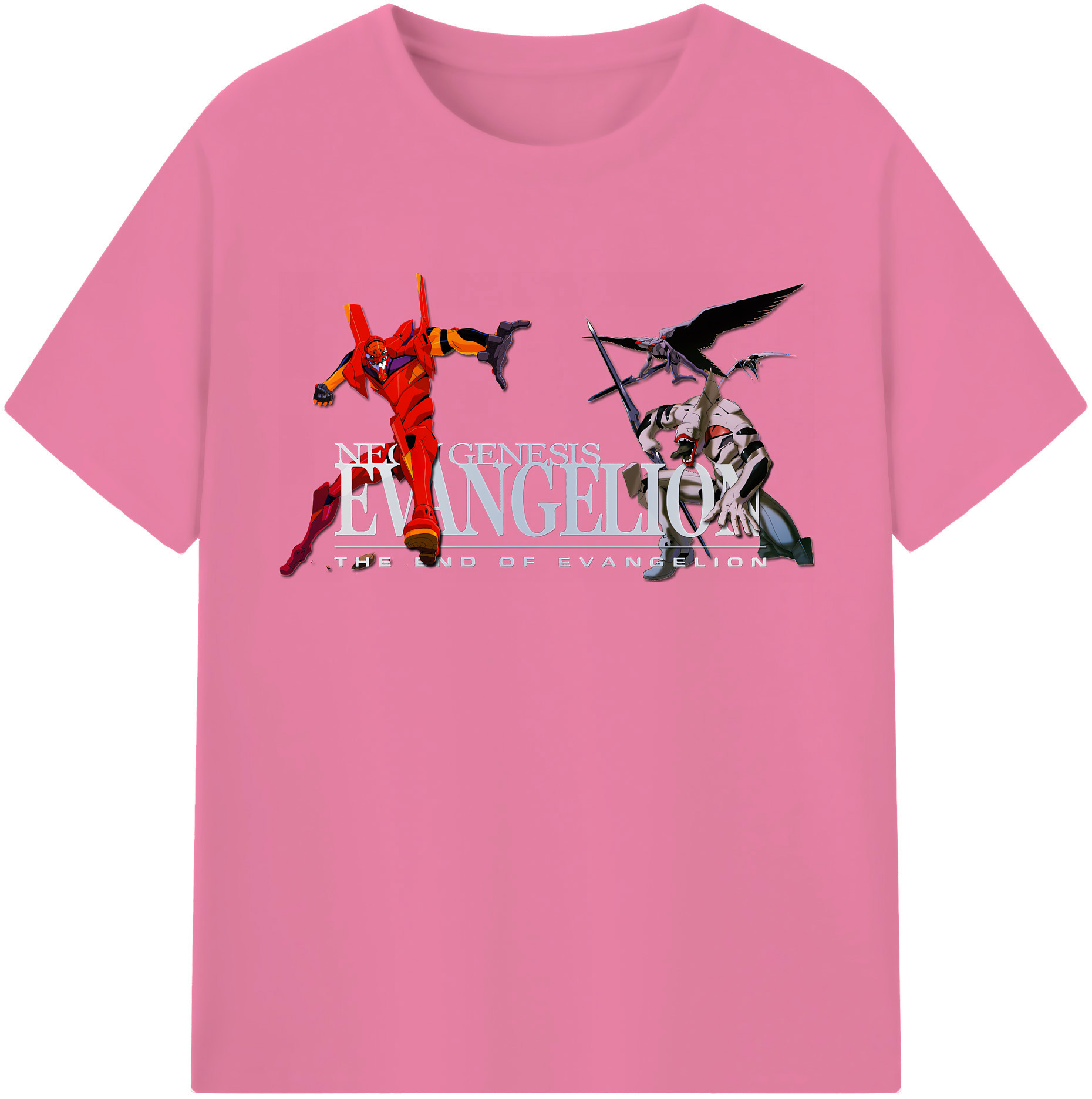 （画像用） EVA 新世紀エヴァンゲリオン 綿100％半袖Tシャツ（フロントプリント）